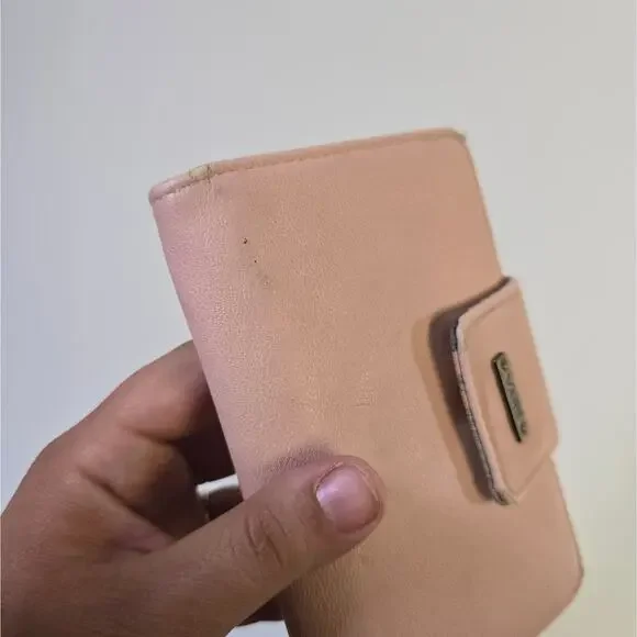 Vans Pink Tropical Themed Bi-fold Wallet with Tons of Pockets - Picture 14 of 16